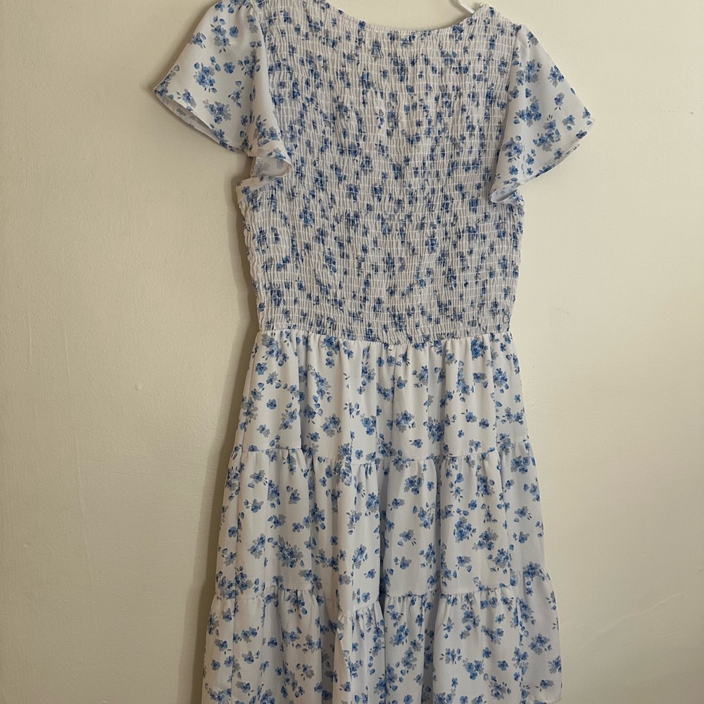 Altar'd State Blue Floral Dress - Picture 8 of 8